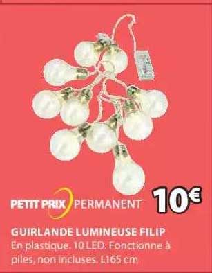 guirlande lumineuse filip