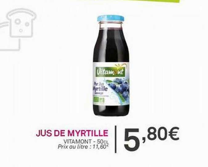 Jus De Myrtille Vitamont