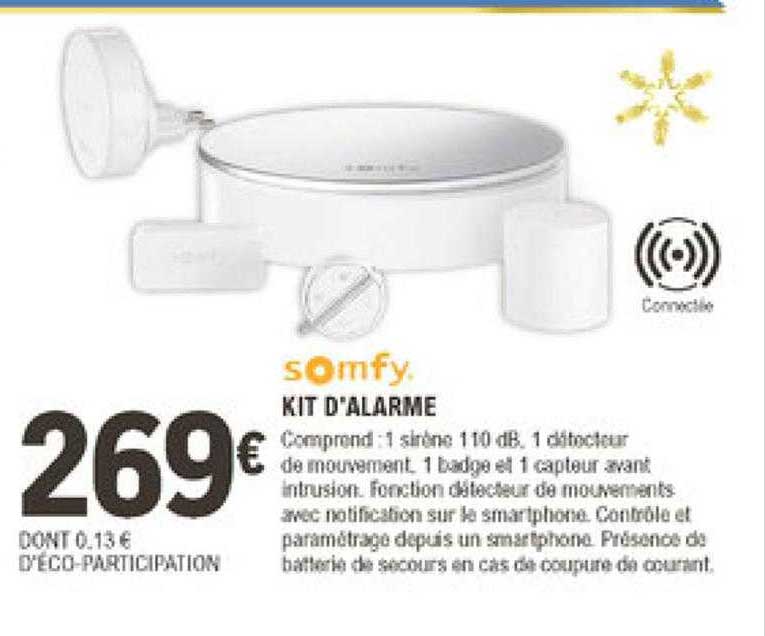 kit d'alarme somfy