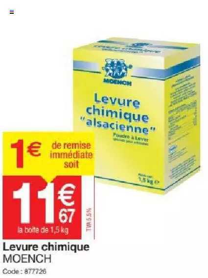 levure chimique moench