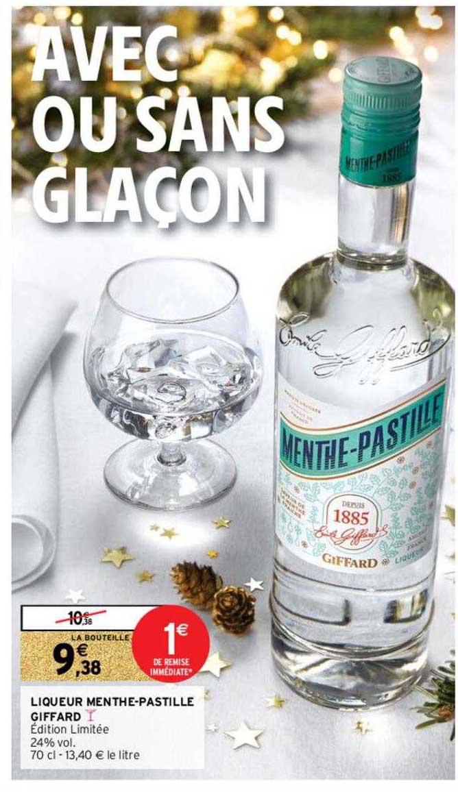 liqueur menthe-pastille giffard
