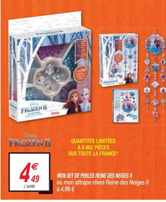 mon set de perles reine des neiges II