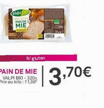 Pain De Mie Valpi Bio