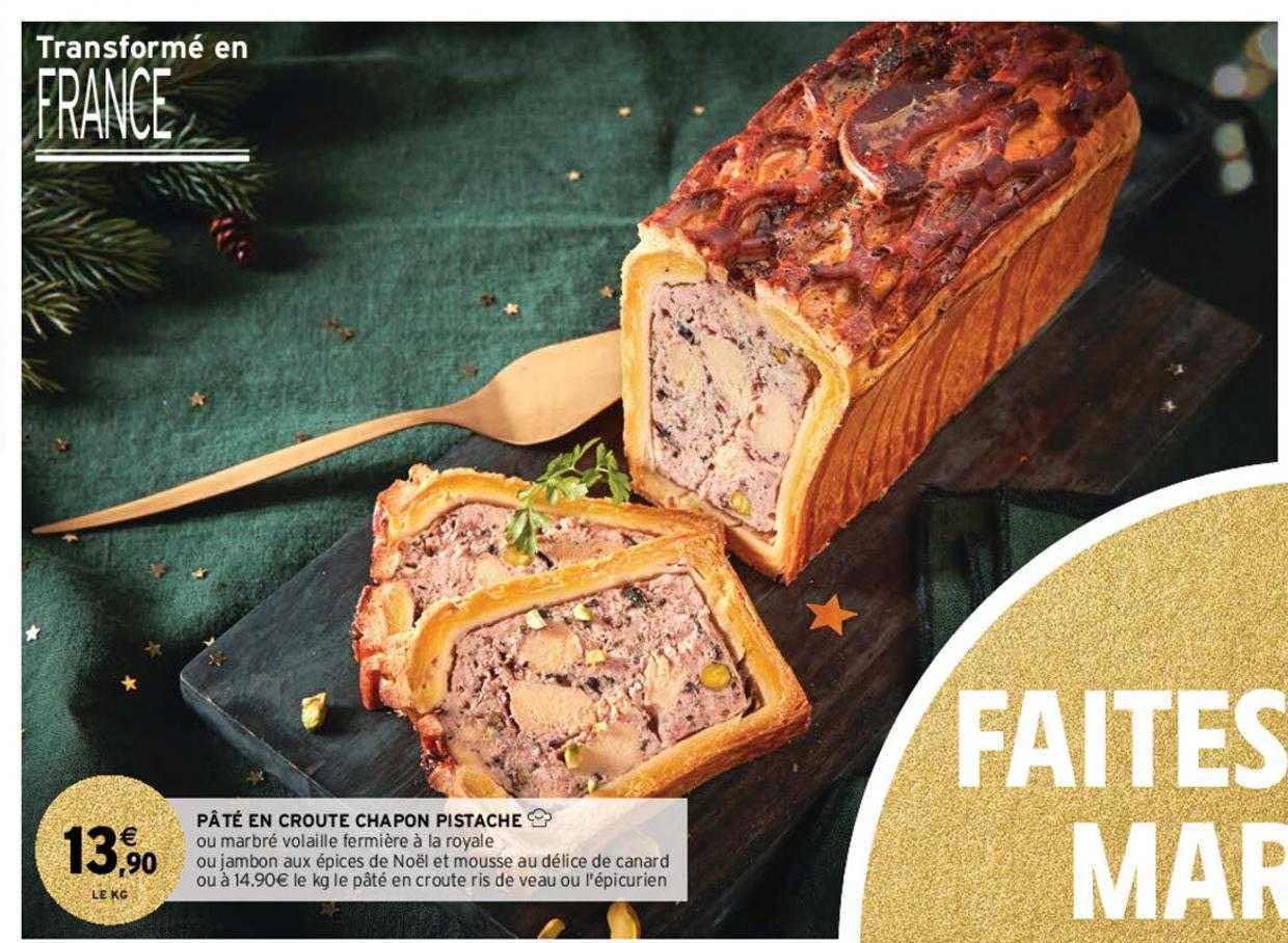 pâté en croute chapon pistache