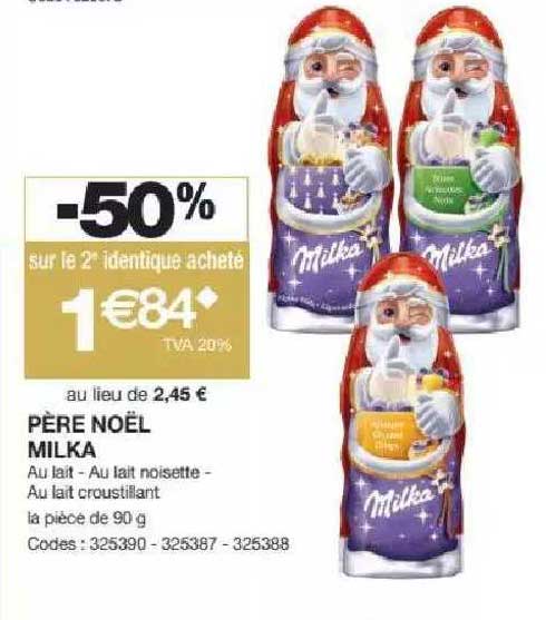 père noël milka