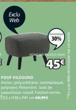 Pouf Vildsund