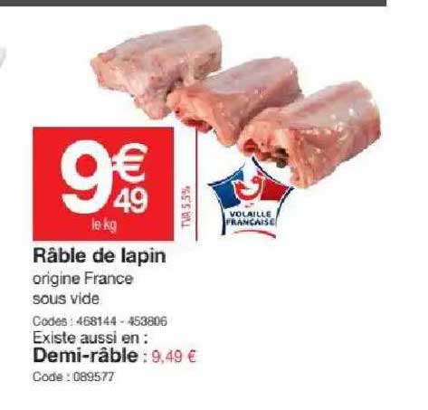 râble de lapin