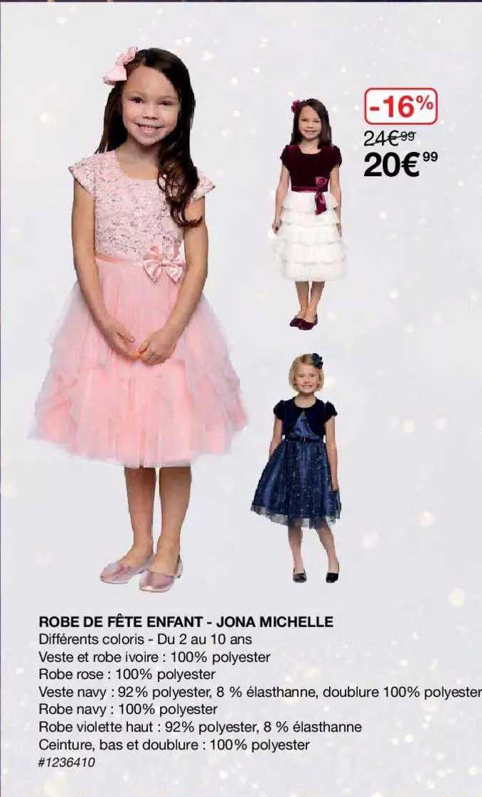 robe de fête enfant  jona michelle