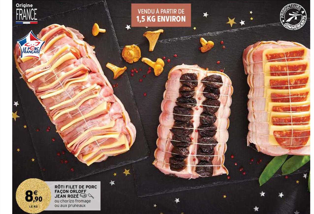 rôti filet de porc façon orloff jean rozé