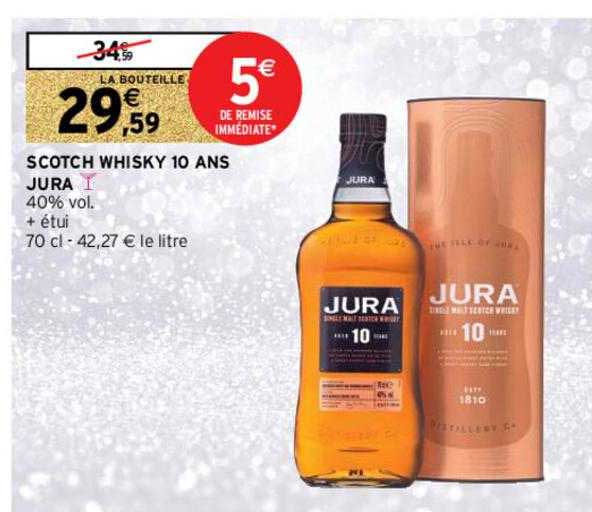 scotch whisky 10 ans jura