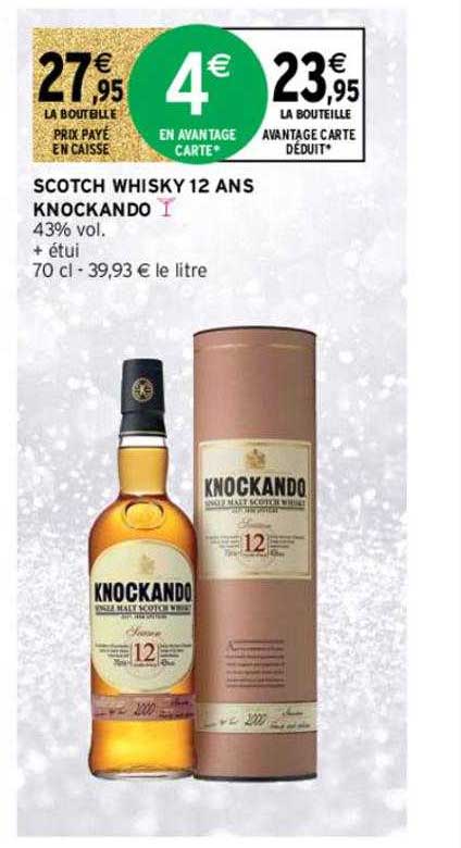 scotch whisky 12 ans knockando
