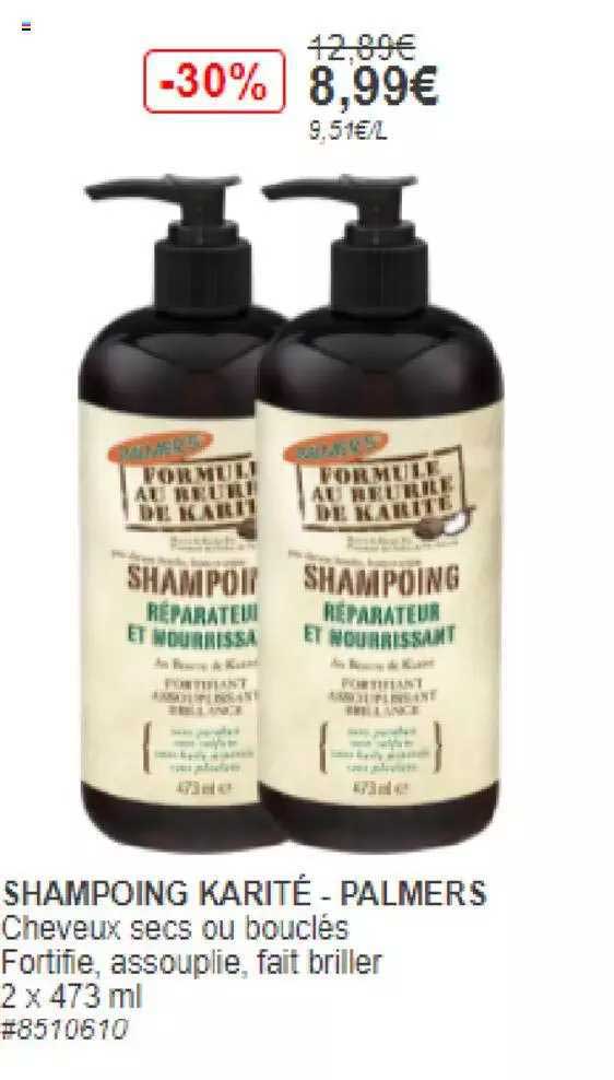 Shampoing Karité Palmers