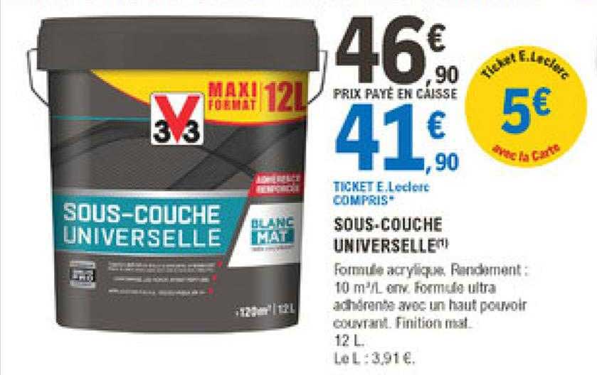 sous-couche universelle v33