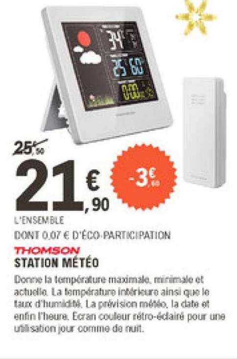 station météo thomson