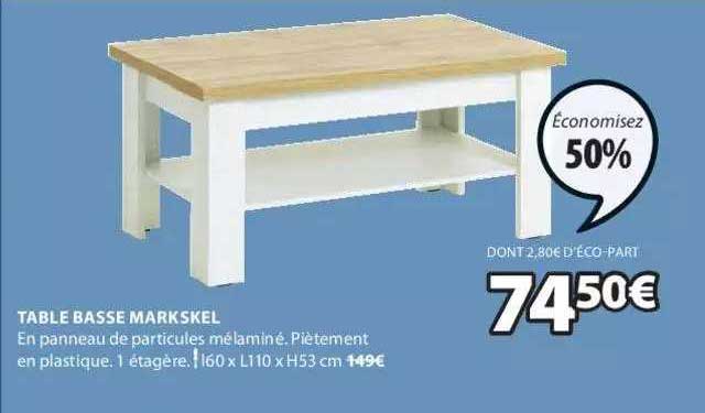 Table Basse Markskel