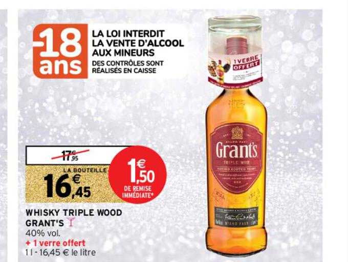 Whisky Triple Wood Grant's