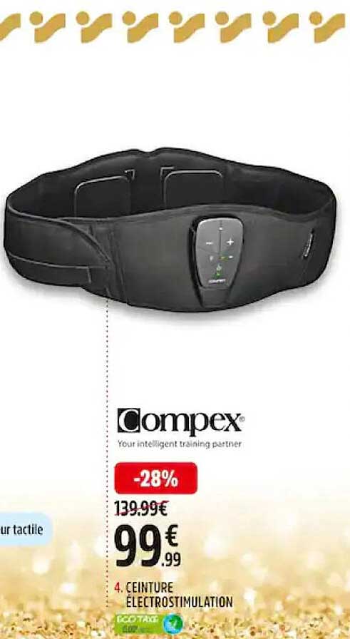 ceinture électrostimulation ompex