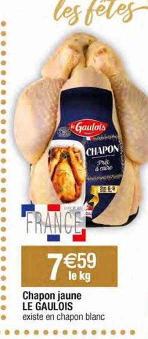 chapon jaune le gaulois