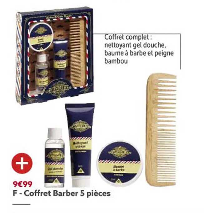 coffret barber 5 pièces