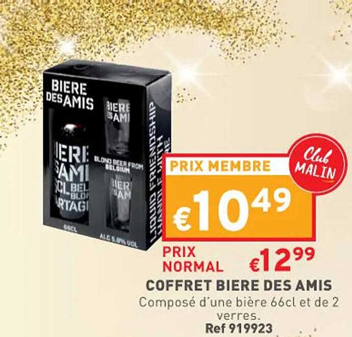coffret bière des amis