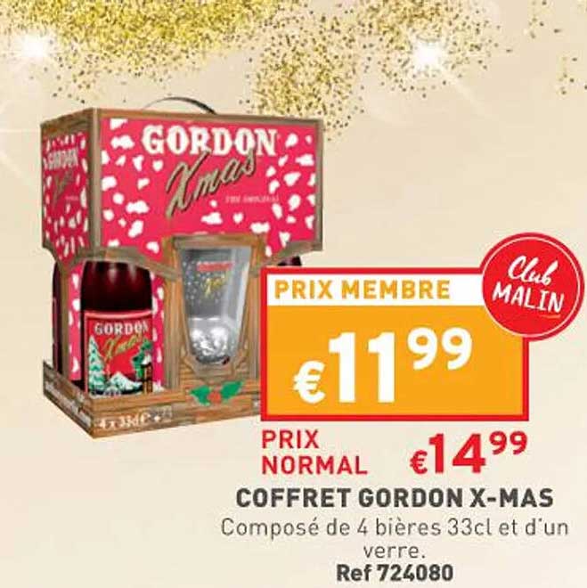 coffret gordon x-mas