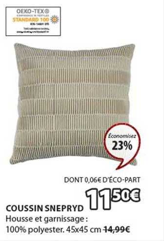 coussin snepryd