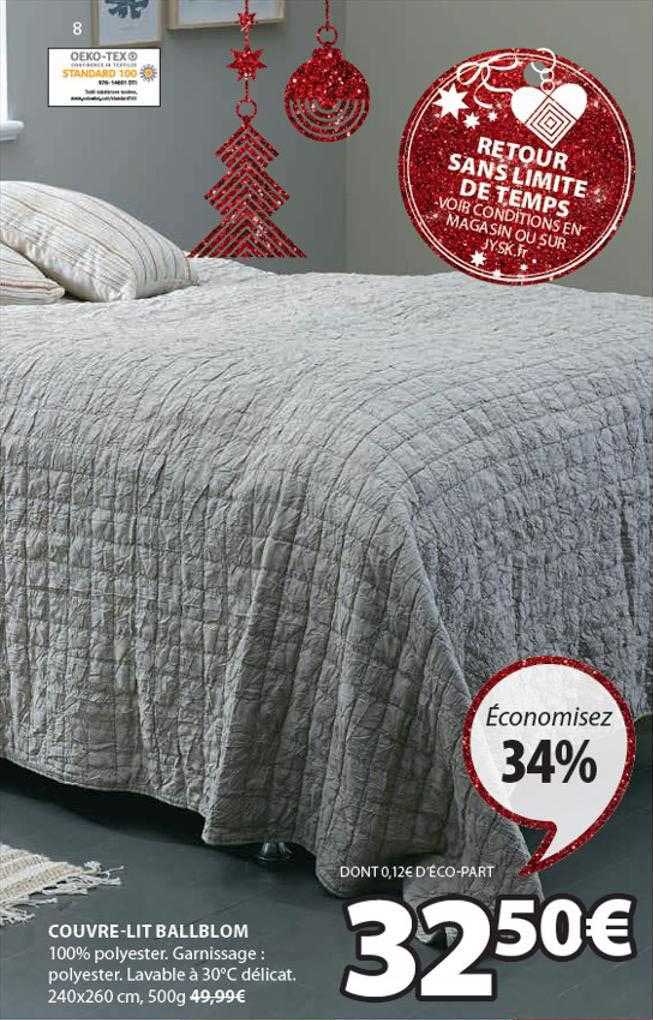 couvre-lit ballblom