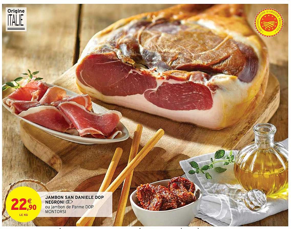 jambon san danielle dop negroni