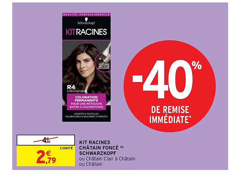 kit racines châtain foncé schwarzkopf