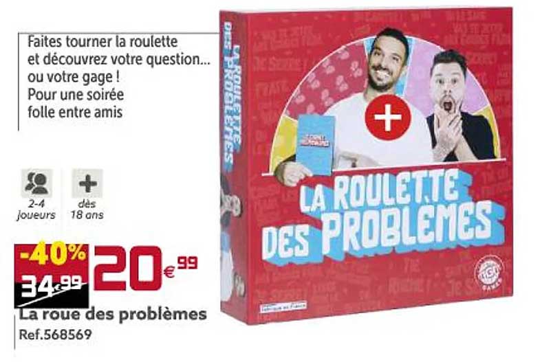 la roue des problèmes