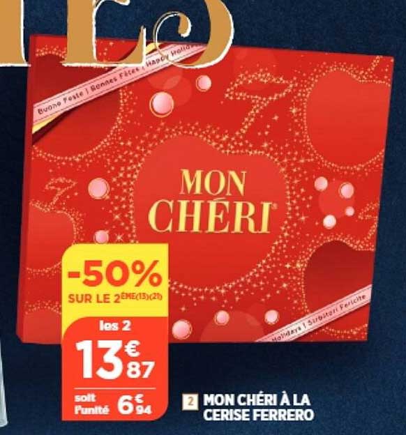 mon chéri à la cerise ferrero