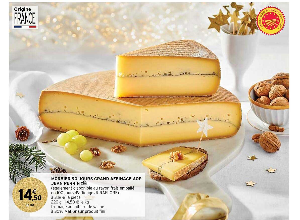 Morbier 90 Jours Grand Affinage Aop Jean Perrin