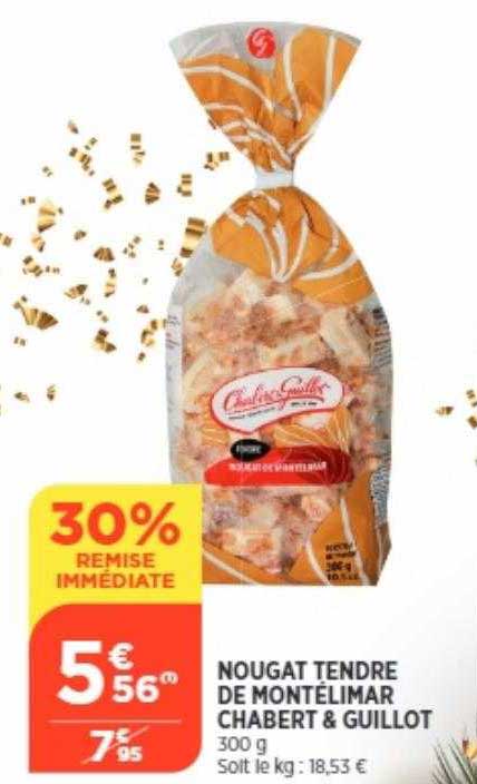 nougat tendre de montélimar chabert & guillot