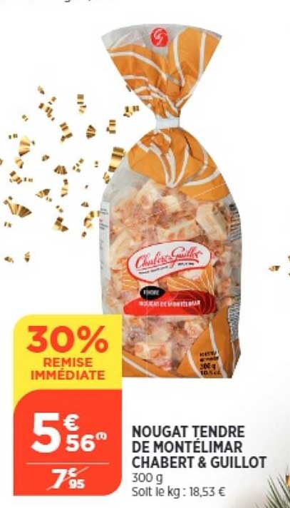 nougat tendre de montélimar chabert & guillot