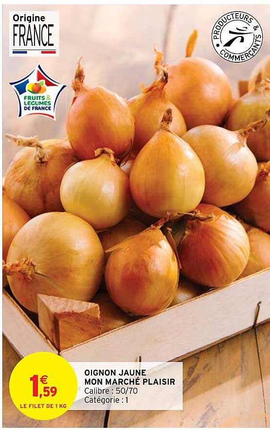 oignon jaune mon marché plaisir