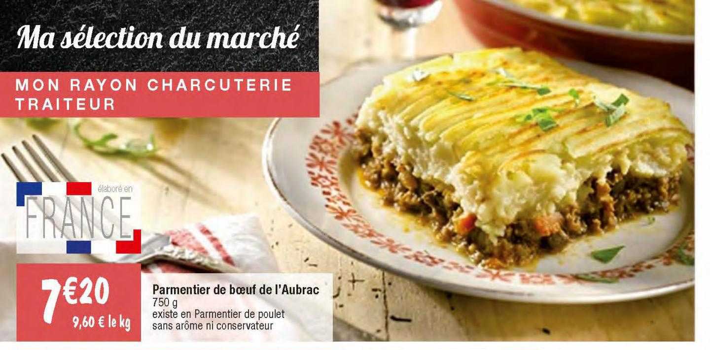 parmentier de bœuf de l'aubrac