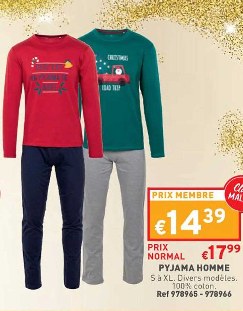 Pyjama Homme