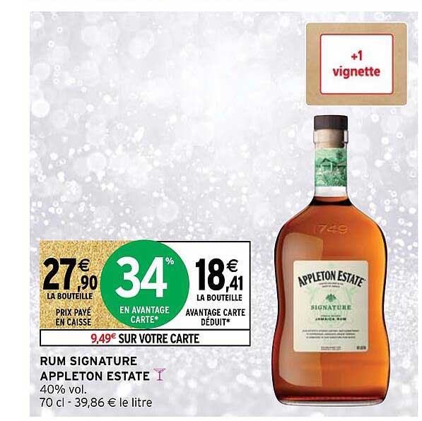 rum signature appleton estate