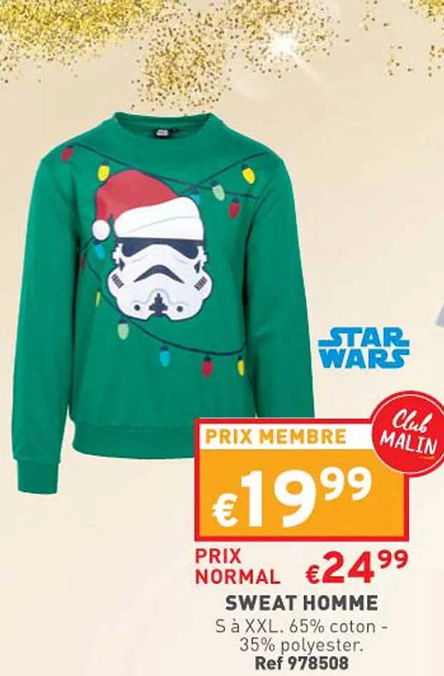 sweat homme star wars