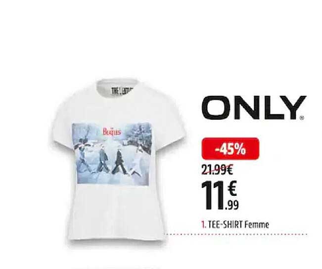tee-shirt femme only