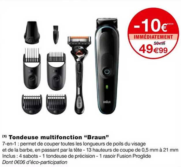 Tondeuse Multifonction "braun"
