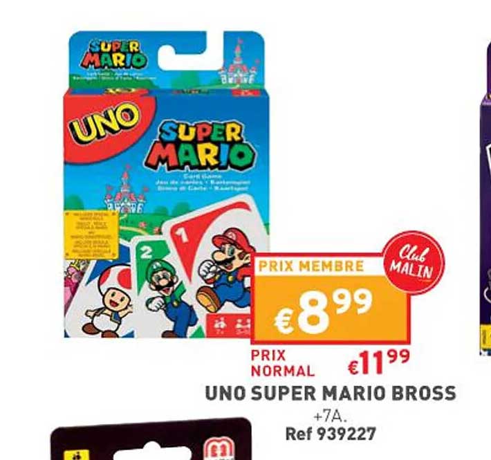 Uno Super Mario Bross