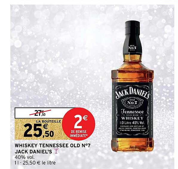 whiskey tennessee old n°7 jack daniel's