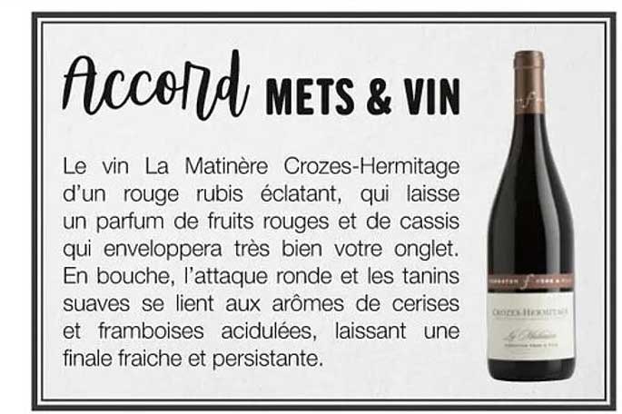 accord mets & vin