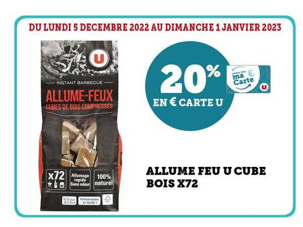 allume feu u cube