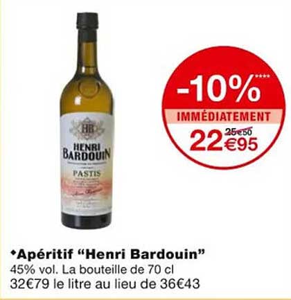apéritif "henri bardouin"