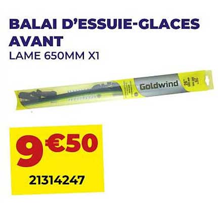 balai d'essuie-glaces avant