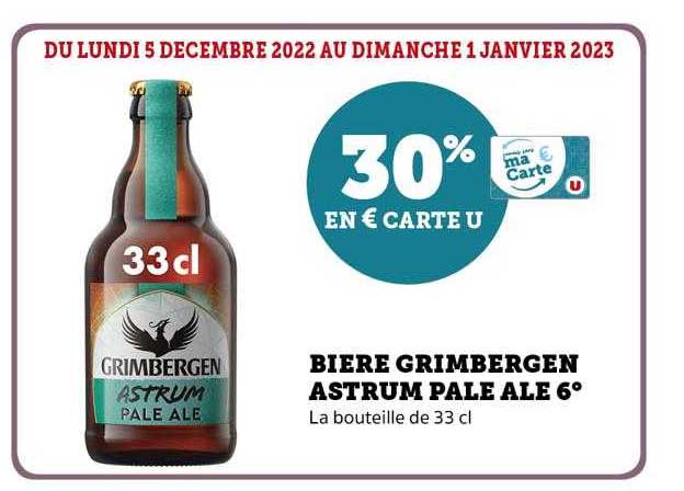 bière grimbergen astrum pale ale 6°