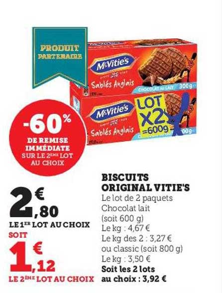 biscuits original vitie's