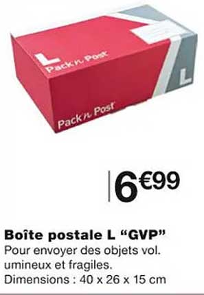 boîte postale l "gvp"